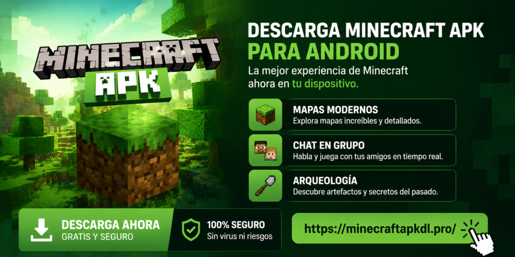 Descarga Minecraft APK para Android