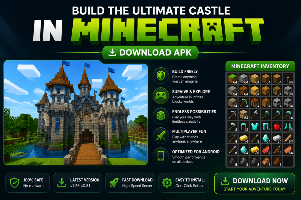 castillo en Minecraft